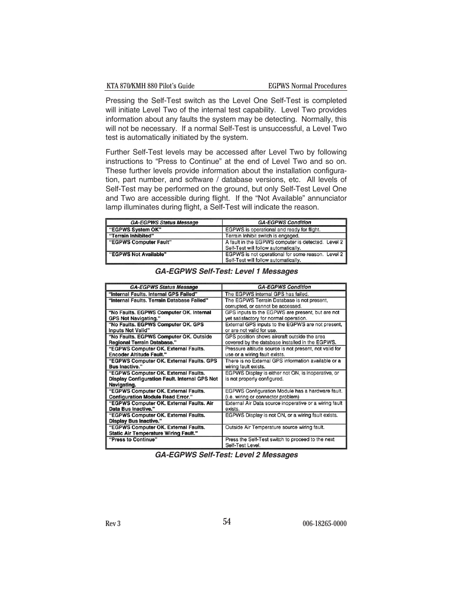 BendixKing KTA 910 System KTA 970 User Manual | Page 62 / 69