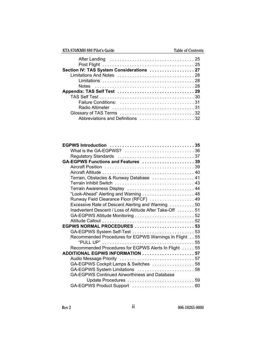 BendixKing KTA 910 System KTA 970 User Manual | Page 8 / 69