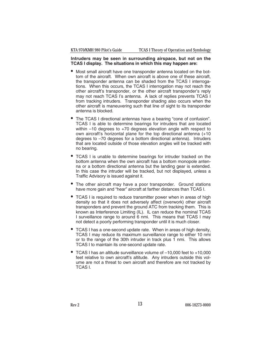 BendixKing KMH 920 System KMH 980 User Manual | Page 21 / 73