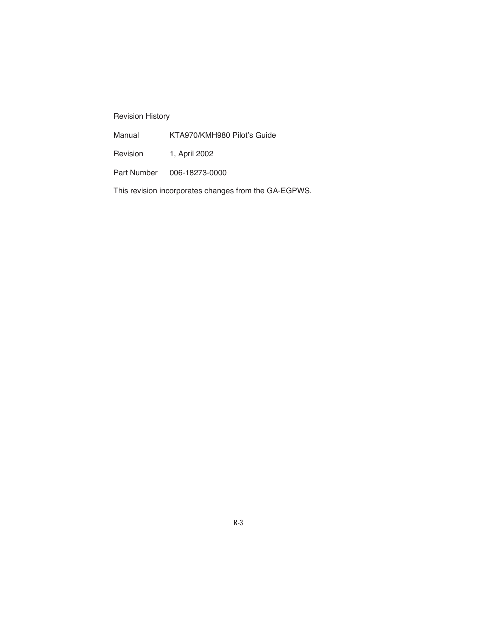 BendixKing KMH 920 System KMH 980 User Manual | Page 5 / 73