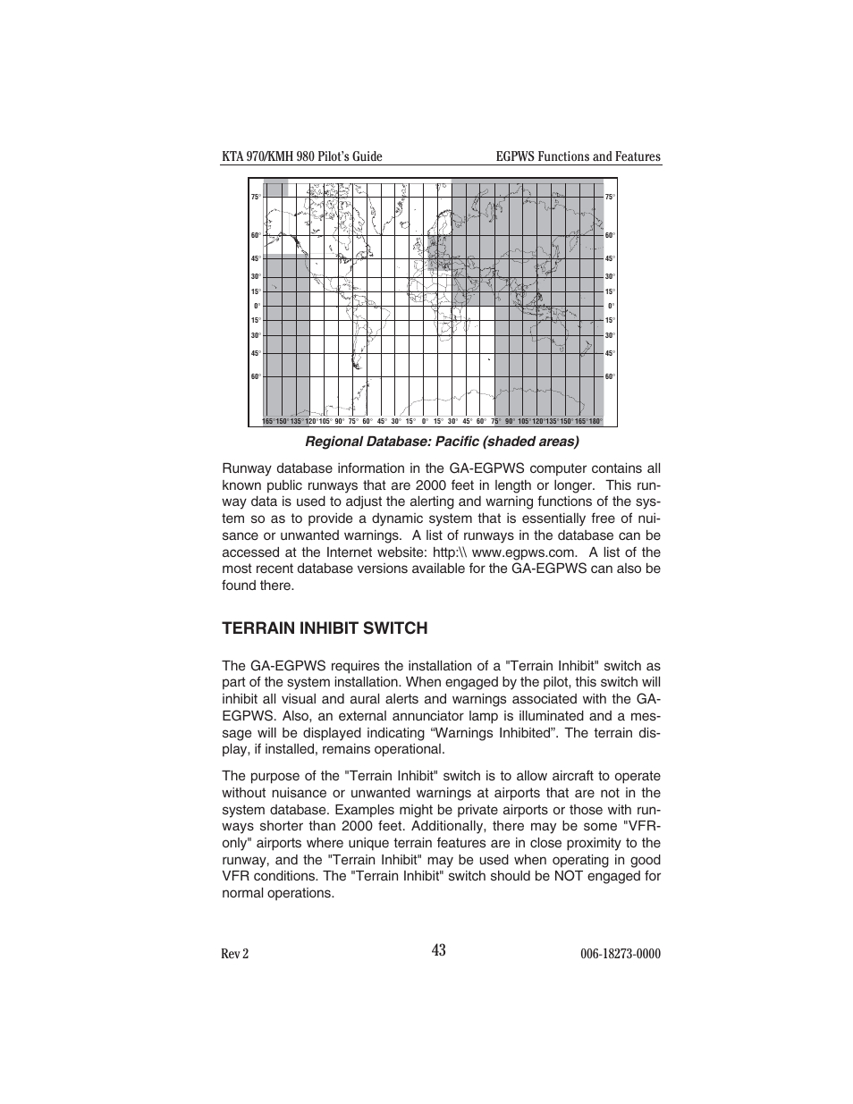 Terrain inhibit switch | BendixKing KMH 920 System KMH 980 User Manual | Page 51 / 73