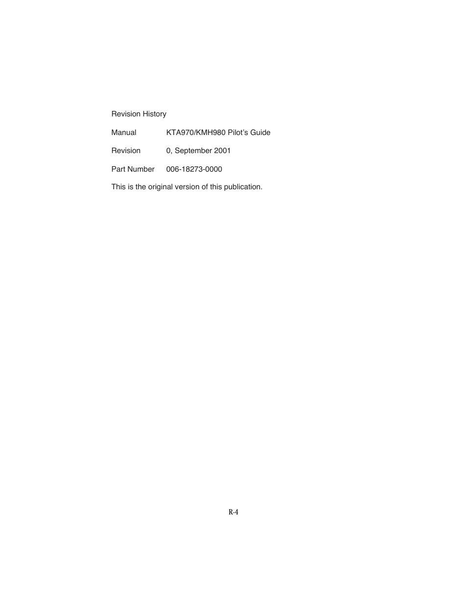 BendixKing KMH 920 System KMH 980 User Manual | Page 6 / 73
