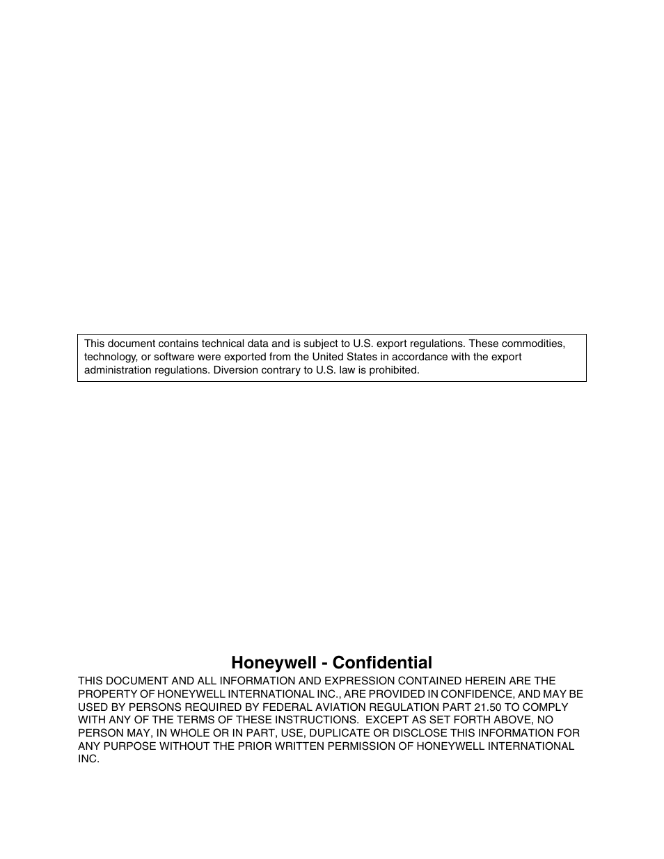 Honeywell - confidential | BendixKing KPA 900 System RDR-2000 User Manual | Page 2 / 46