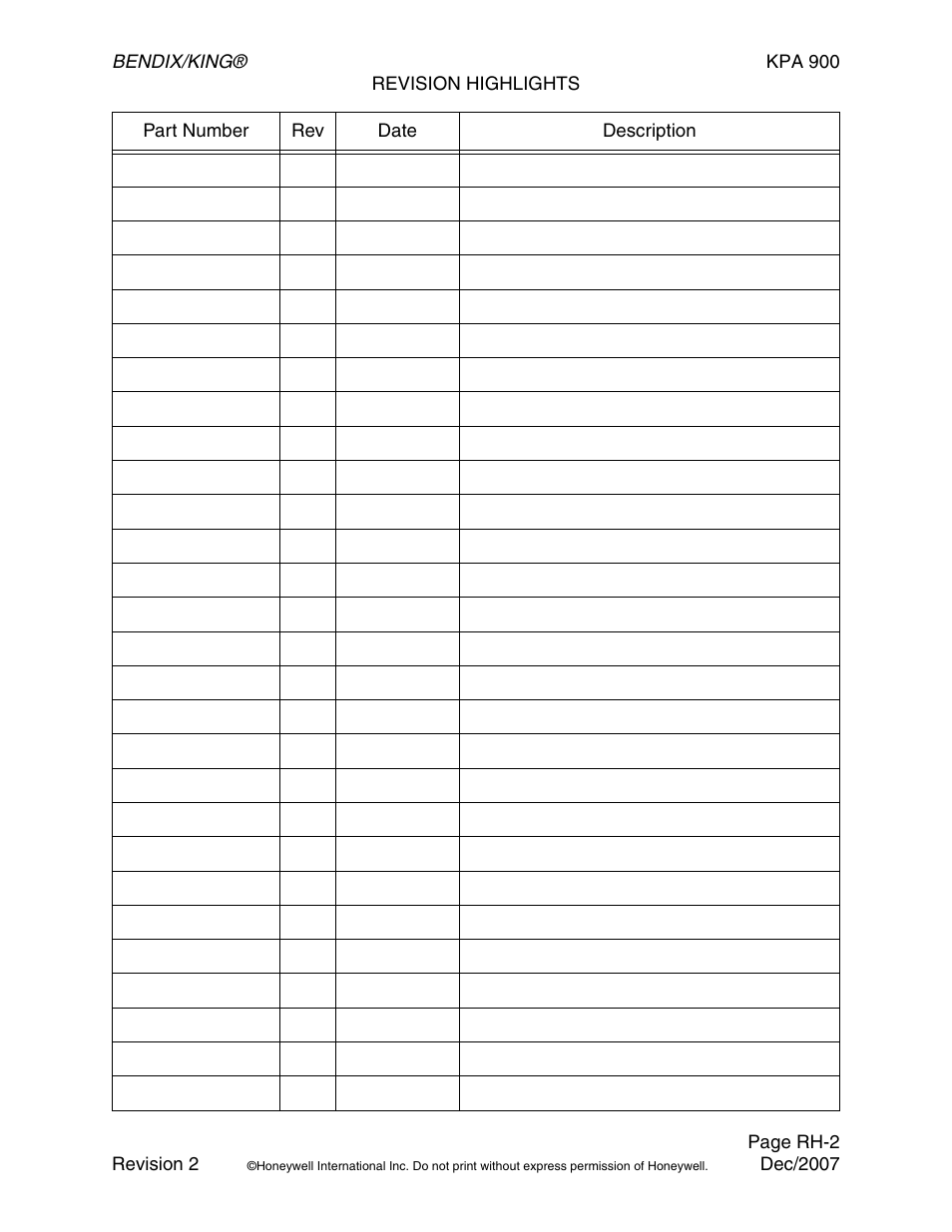 BendixKing KPA 900 System RDR-2000 User Manual | Page 6 / 46