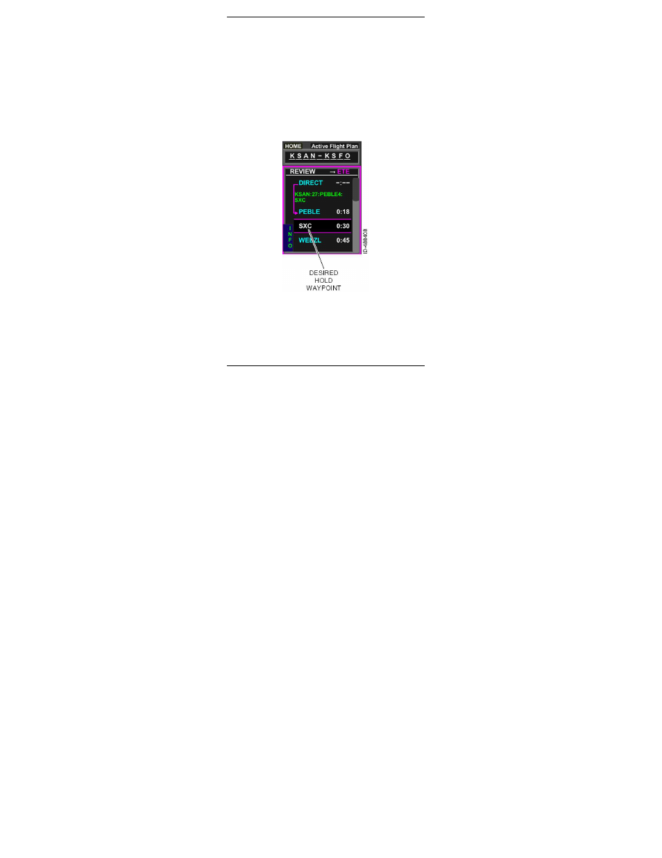 Accomplish a holding pattern, Create a hold | BendixKing KSN 770 - Quick Reference Guide User Manual | Page 35 / 64