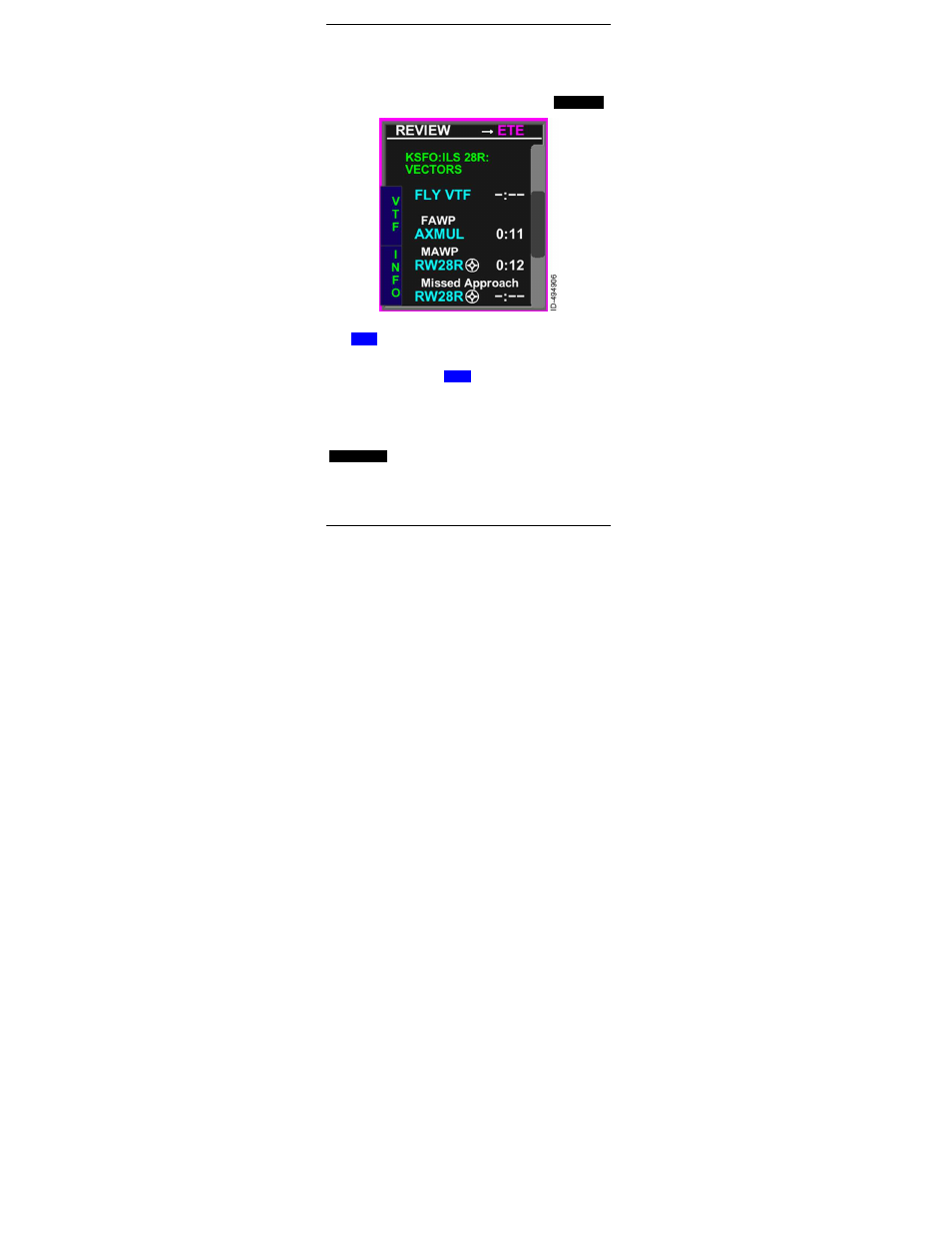 Vectors to final (vtf) | BendixKing KSN 770 - Quick Reference Guide User Manual | Page 47 / 64