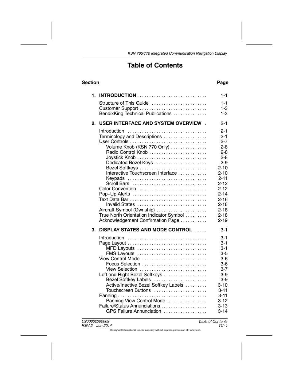 BendixKing KSN 770 - Pilots Guide User Manual | Page 16 / 467