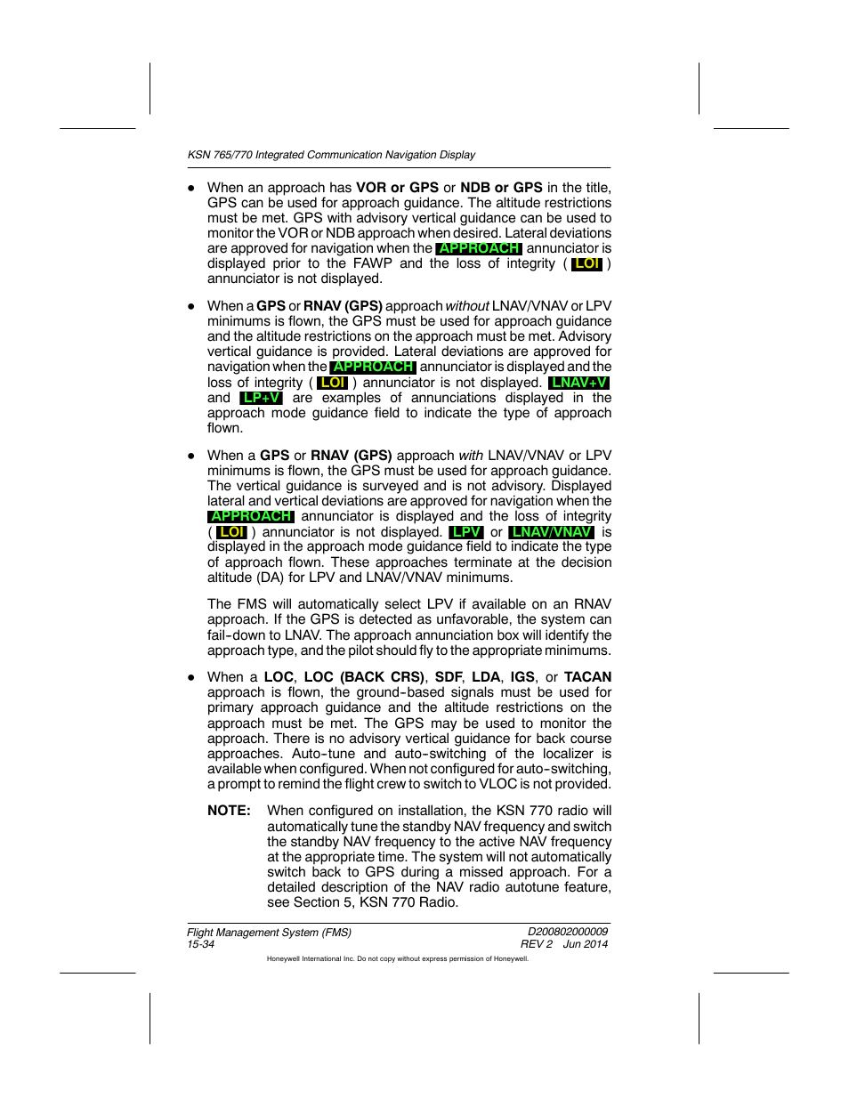 BendixKing KSN 770 - Pilots Guide User Manual | Page 307 / 467