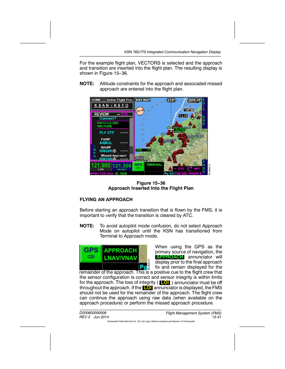 BendixKing KSN 770 - Pilots Guide User Manual | Page 314 / 467