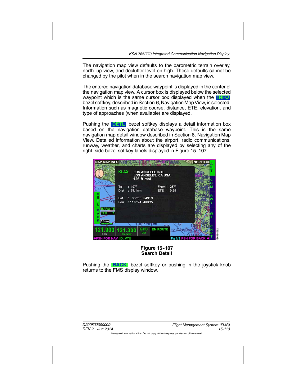 Figure 15-107 search detail | BendixKing KSN 770 - Pilots Guide User Manual | Page 386 / 467