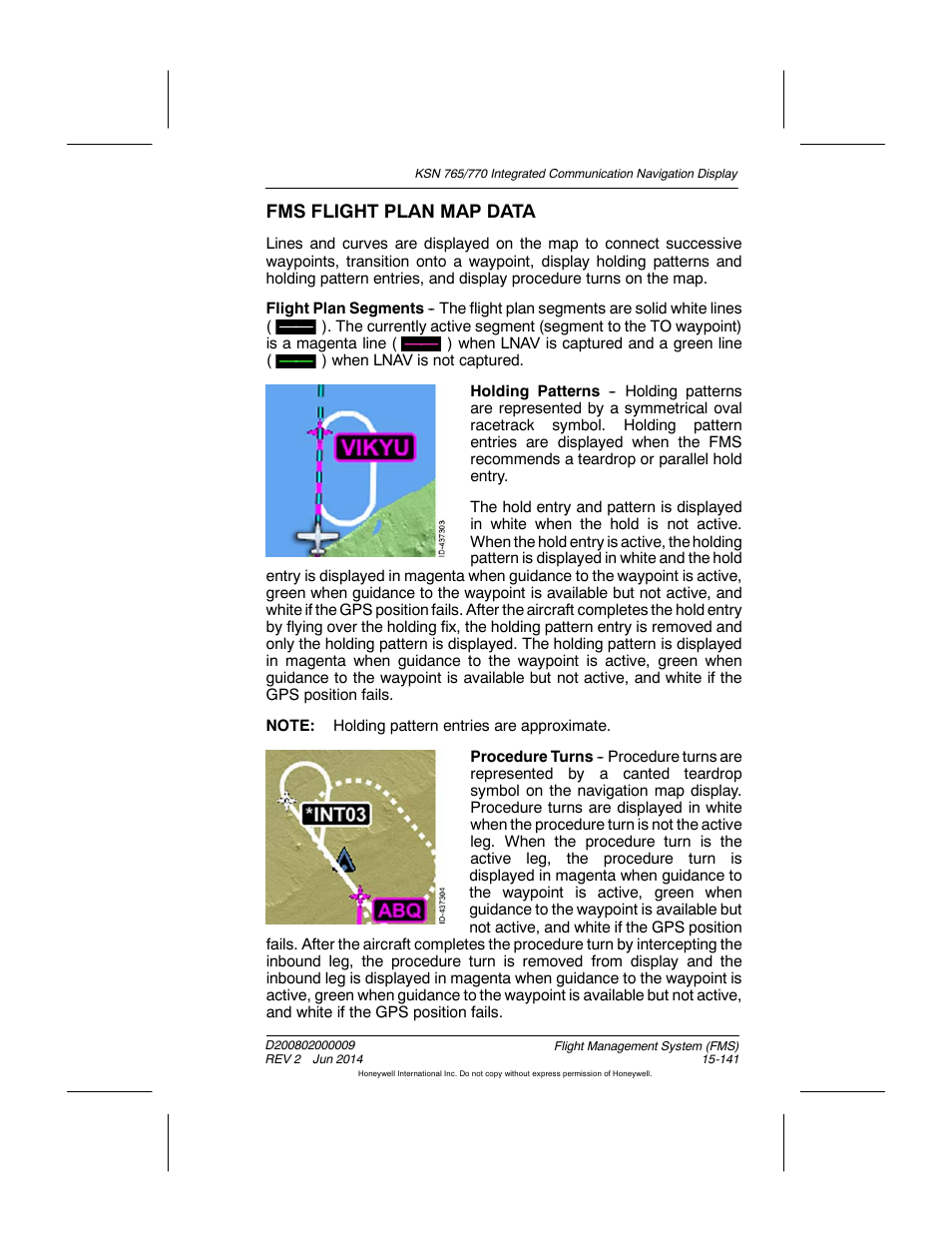 Fms flight plan map data | BendixKing KSN 770 - Pilots Guide User Manual | Page 414 / 467
