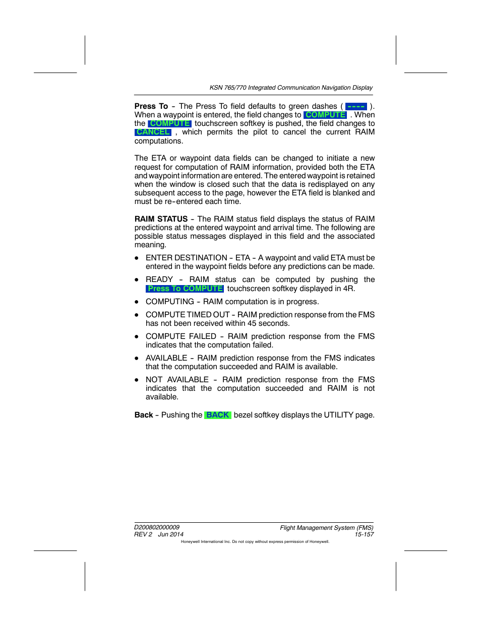 BendixKing KSN 770 - Pilots Guide User Manual | Page 430 / 467