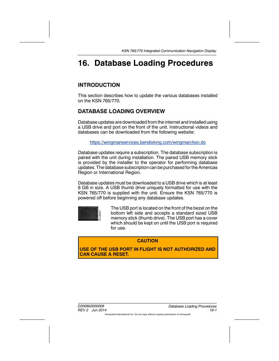 Database loading procedures, Introduction, Database loading overview | BendixKing KSN 770 - Pilots Guide User Manual | Page 438 / 467