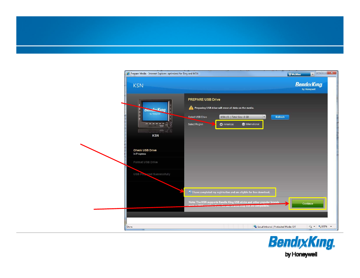 Downloading free database | BendixKing KSN 770 - Pilots Guide User Manual | Page 26 / 73