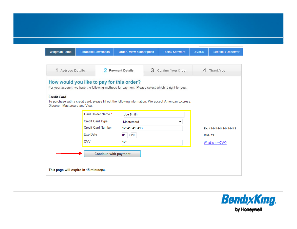 Purchasing new database - done | BendixKing KSN 770 - Pilots Guide User Manual | Page 40 / 73