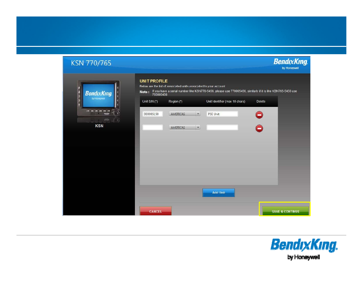 New database association - cont | BendixKing KSN 770 - Pilots Guide User Manual | Page 52 / 73