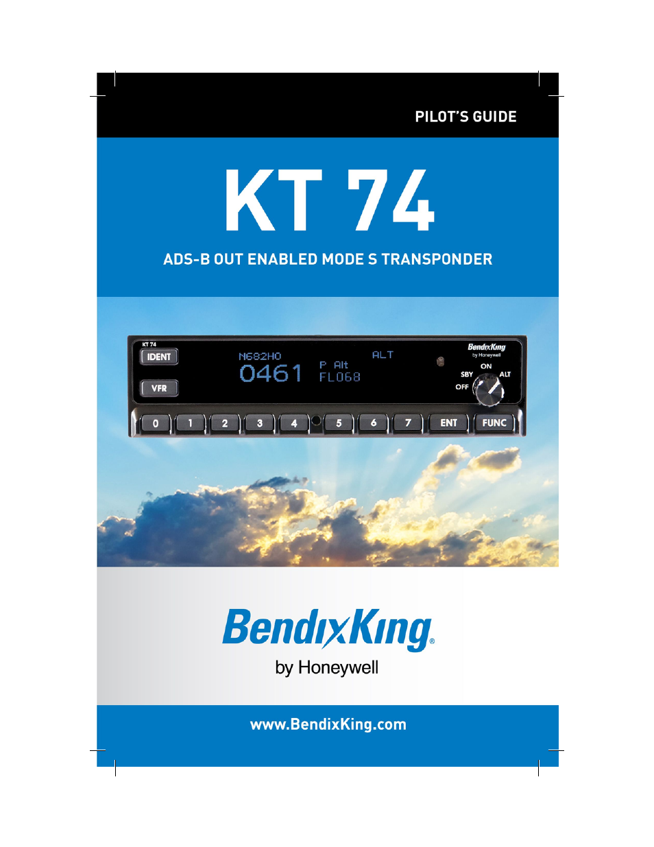 BendixKing KT 74 User Manual | 17 pages