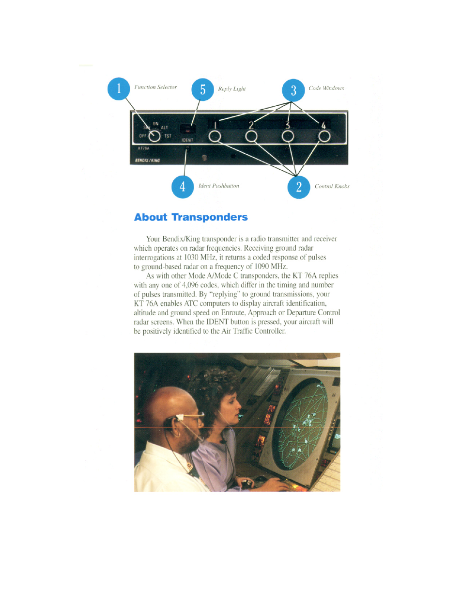 BendixKing KT 76A User Manual | Page 2 / 4