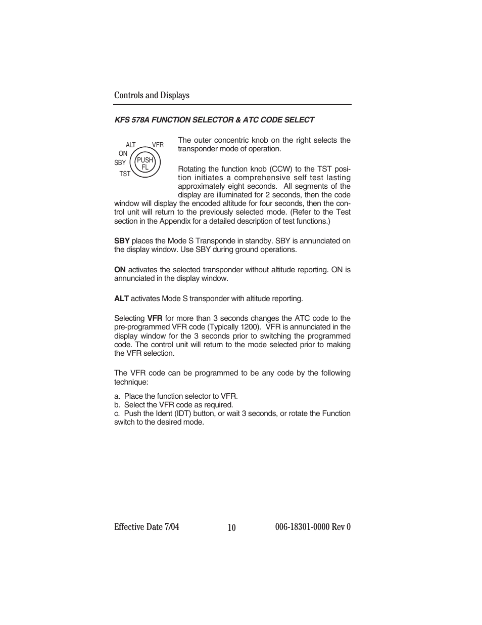 BendixKing MST 67A User Manual | Page 14 / 27