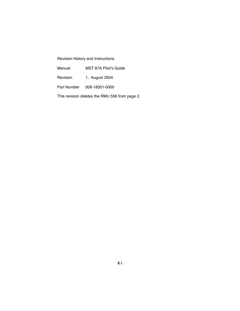 BendixKing MST 67A User Manual | Page 3 / 27
