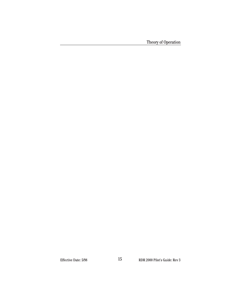 Weather attenuation compensation | BendixKing IN-182A System RDR-2000 User Manual | Page 19 / 71