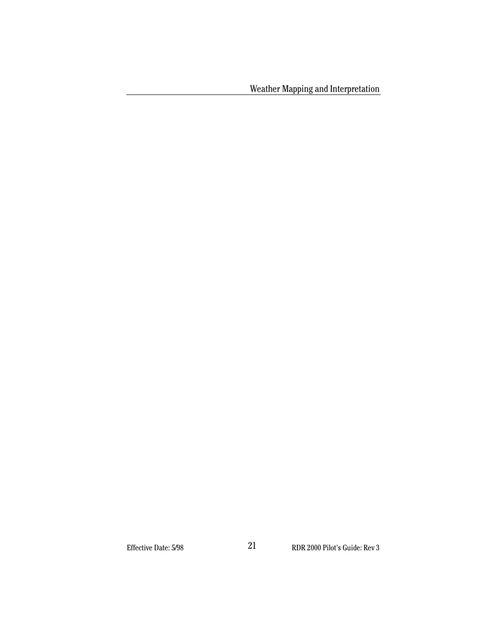 Thunderstorms & turbulence, Tornadoes | BendixKing IN-182A System RDR-2000 User Manual | Page 25 / 71