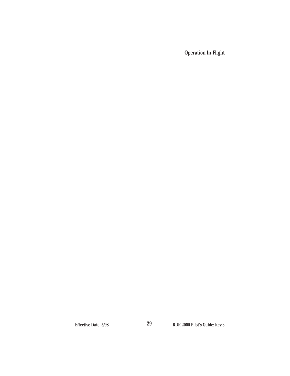 Early detection of enroute weather, Separation of weather and ground targets | BendixKing IN-182A System RDR-2000 User Manual | Page 33 / 71