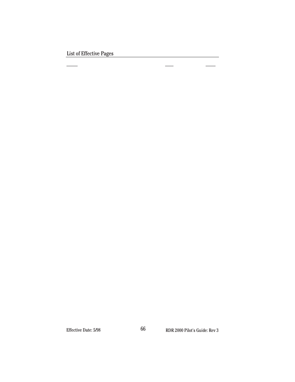 BendixKing IN-182A System RDR-2000 User Manual | Page 70 / 71