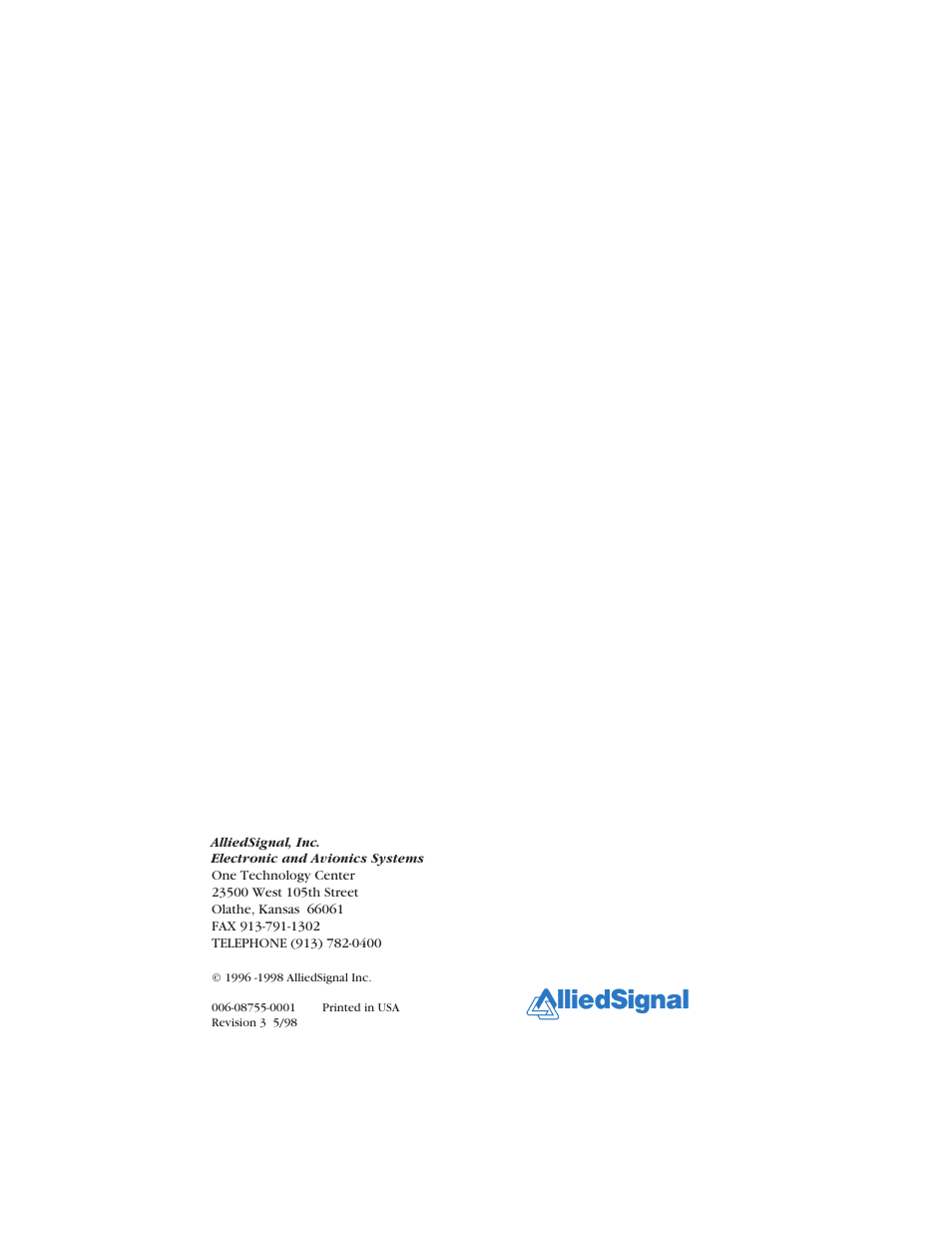 BendixKing IN-182A System RDR-2000 User Manual | Page 71 / 71