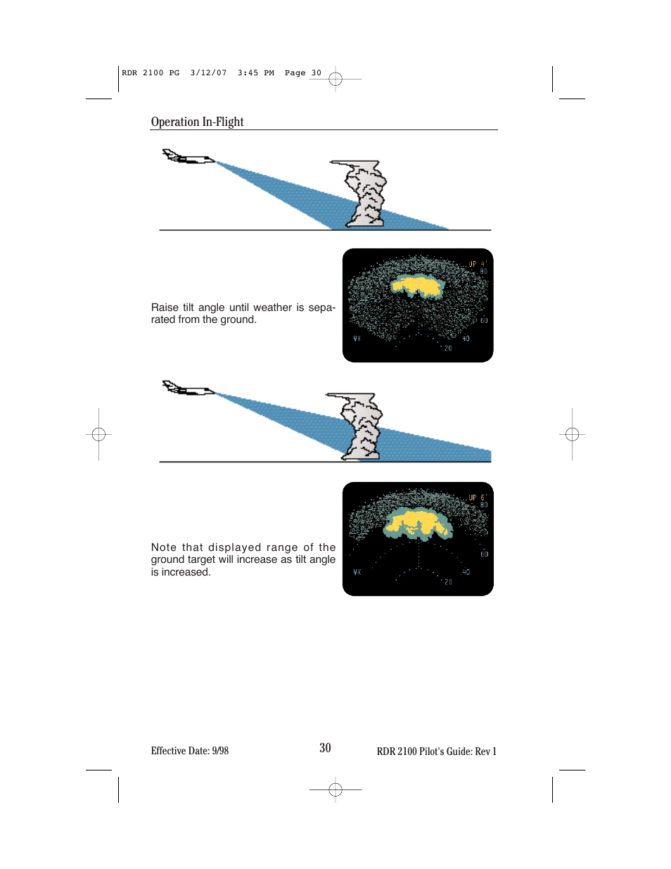 BendixKing IN-862A System RDR-2100 User Manual | Page 34 / 74