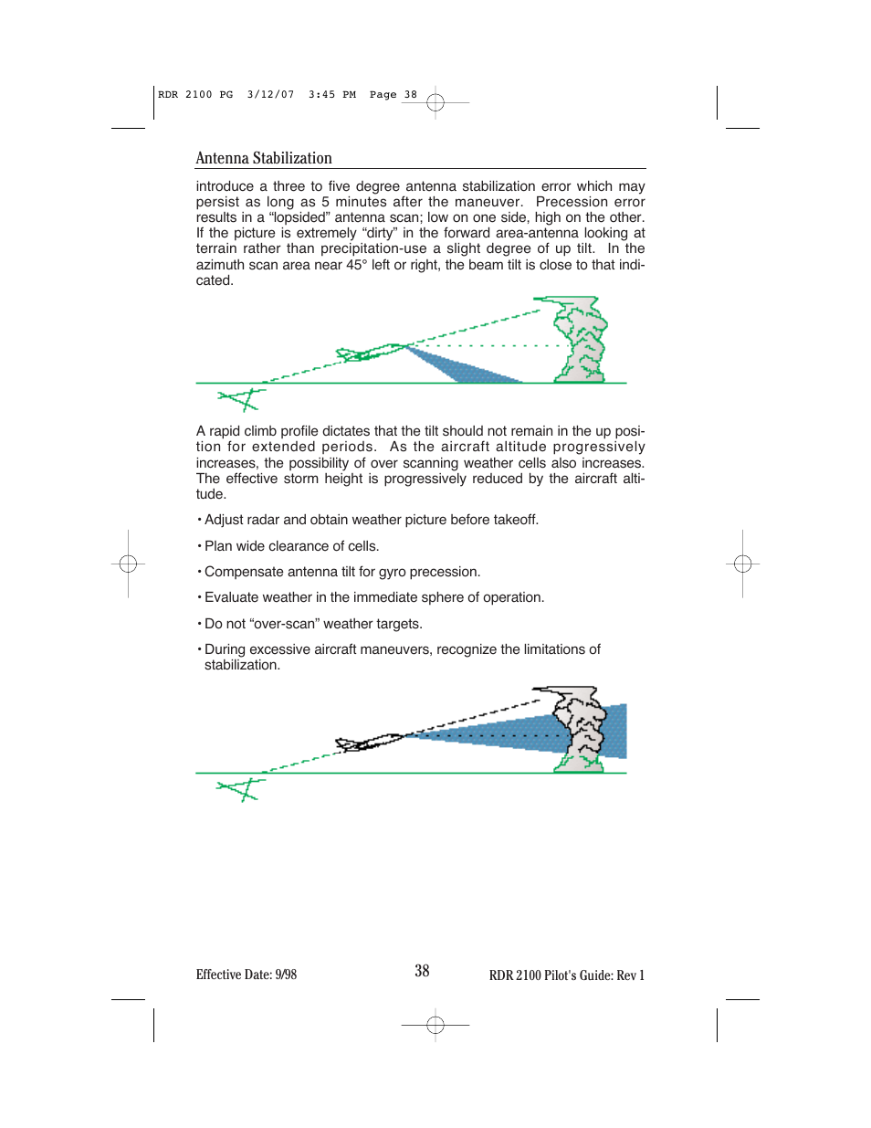 BendixKing IN-862A System RDR-2100 User Manual | Page 42 / 74