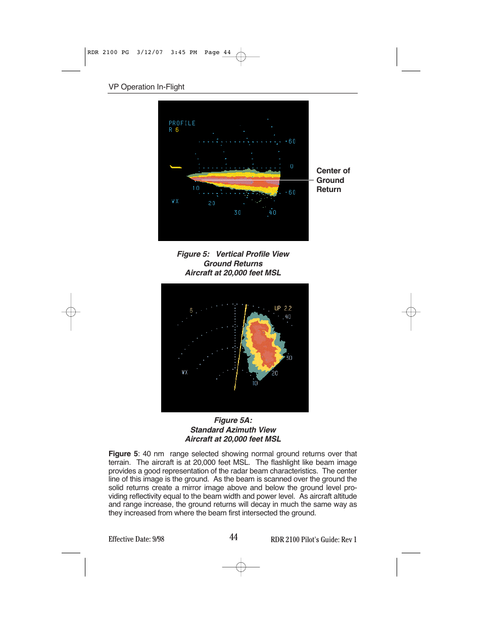 BendixKing IN-862A System RDR-2100 User Manual | Page 48 / 74