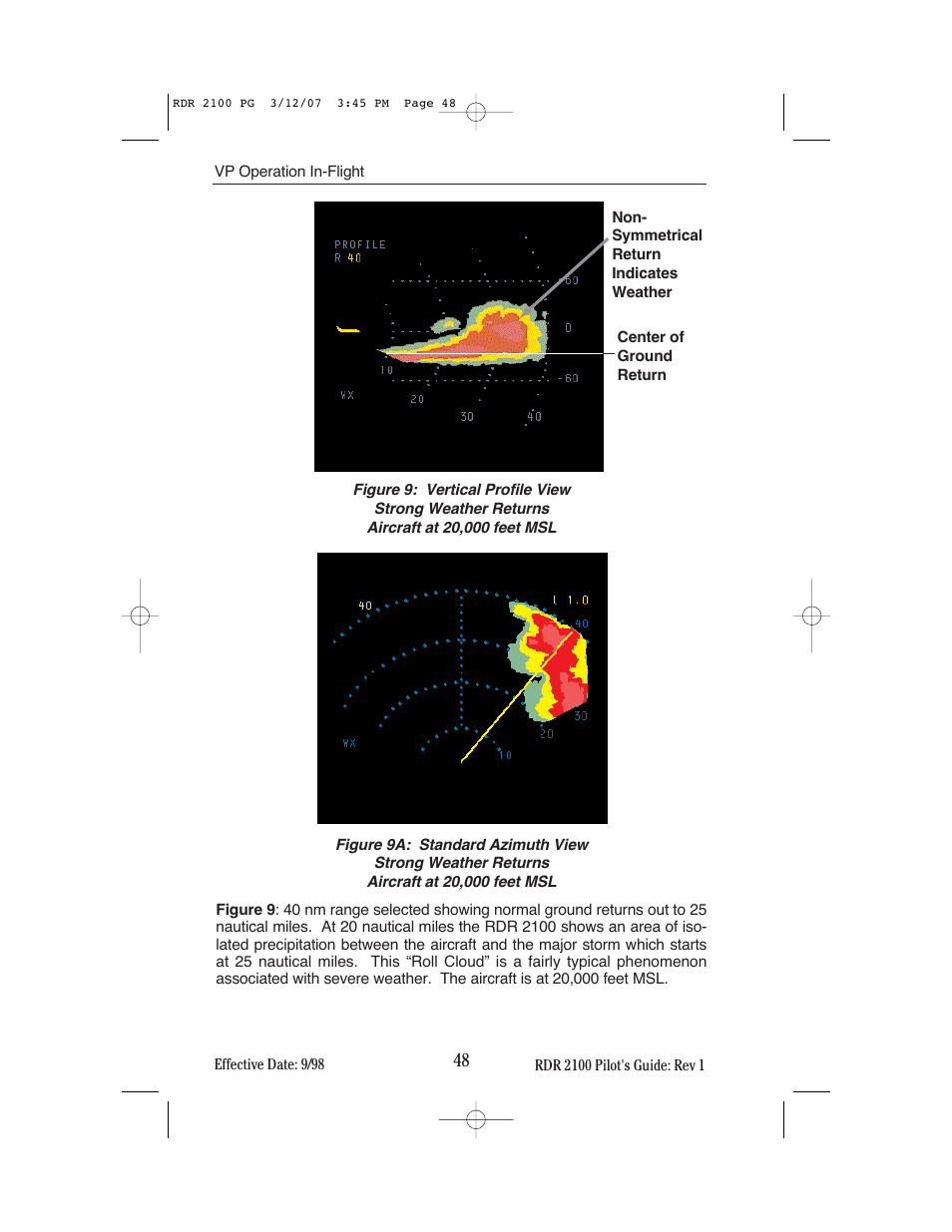BendixKing IN-862A System RDR-2100 User Manual | Page 52 / 74