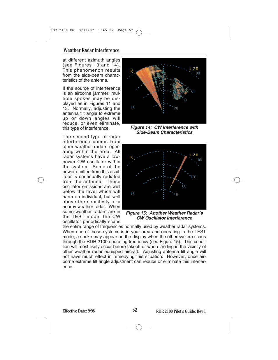 BendixKing IN-862A System RDR-2100 User Manual | Page 56 / 74