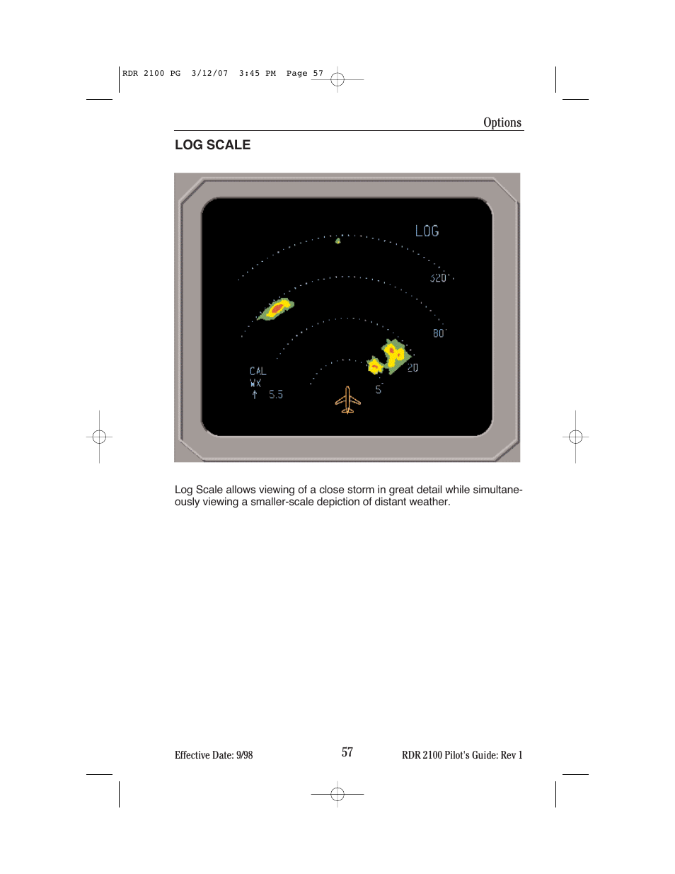 BendixKing IN-862A System RDR-2100 User Manual | Page 61 / 74