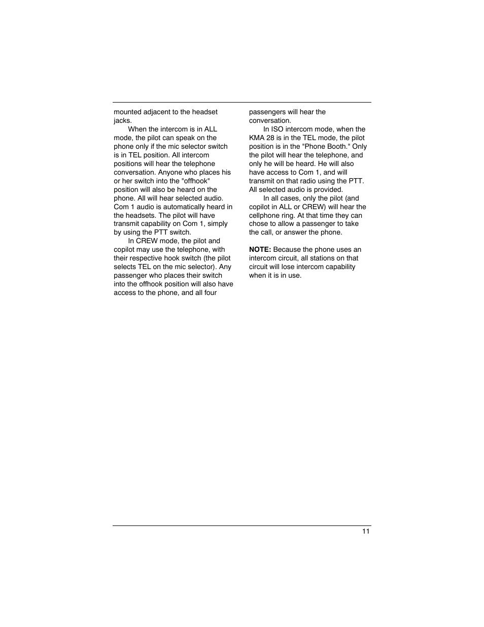Kma 28 | BendixKing SILVER CROWN PLUS System SILVER CROWN PLUS User Manual | Page 15 / 60