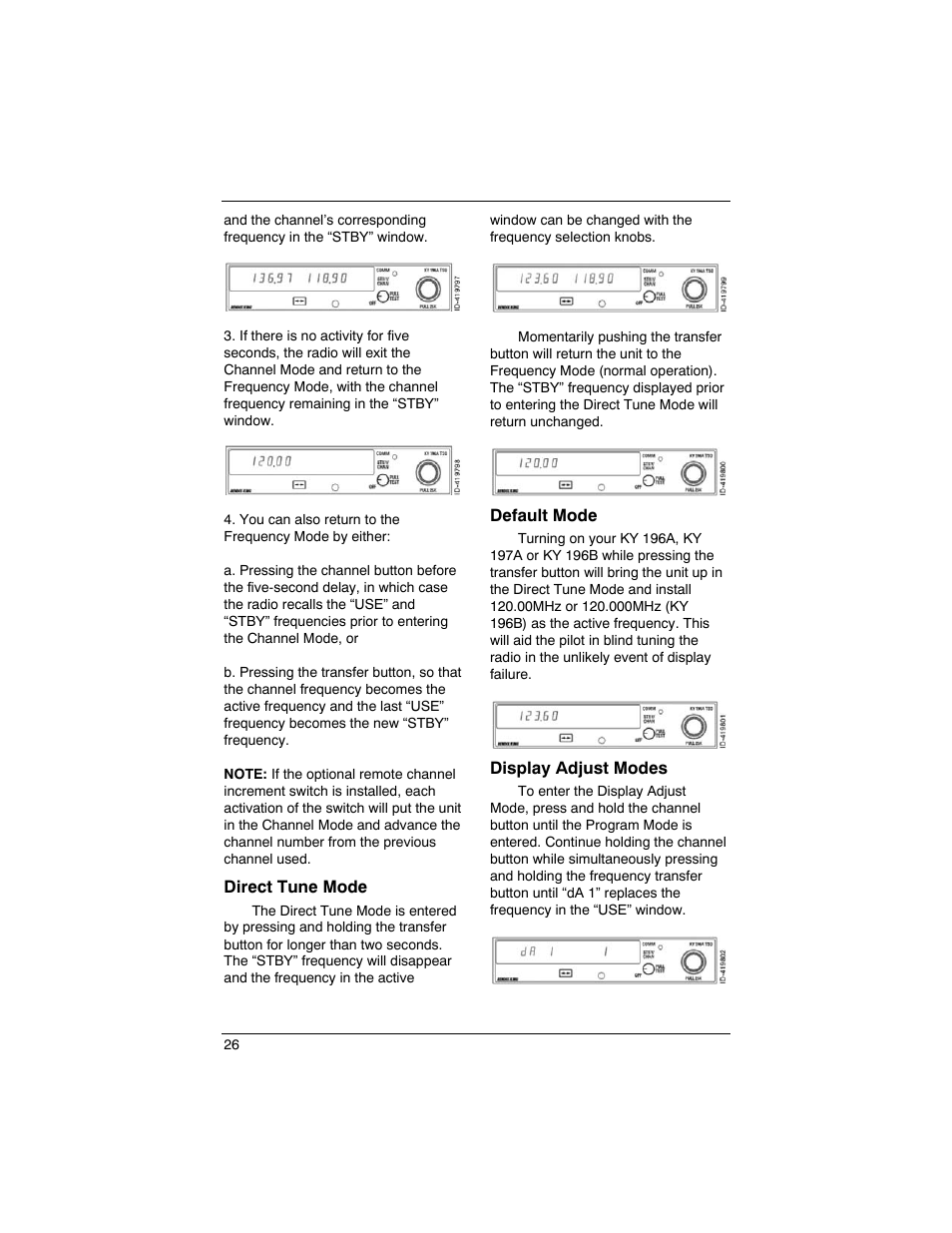 Silver crown plus pilot’s guide | BendixKing SILVER CROWN PLUS System SILVER CROWN PLUS User Manual | Page 30 / 60