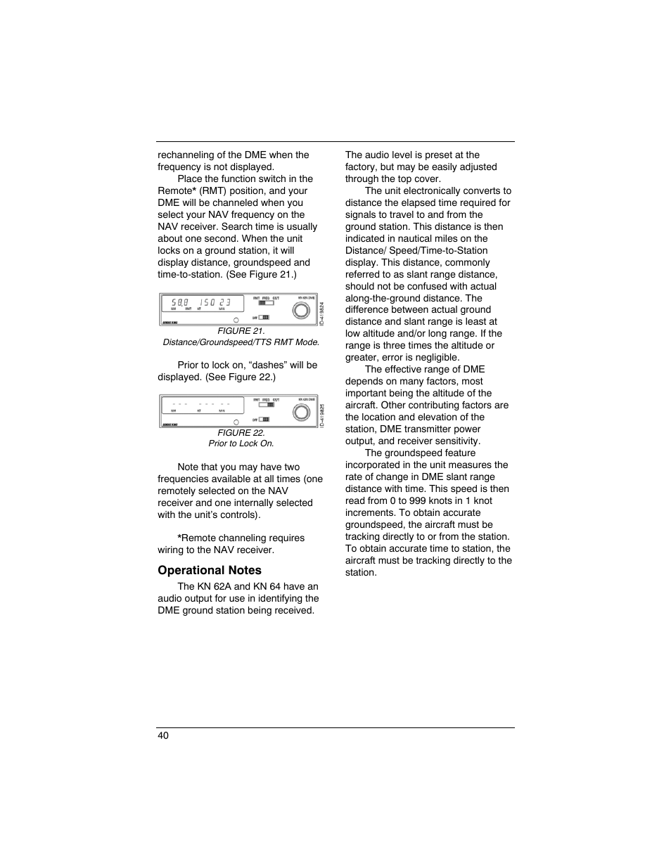 Silver crown plus pilot’s guide | BendixKing SILVER CROWN PLUS System SILVER CROWN PLUS User Manual | Page 44 / 60