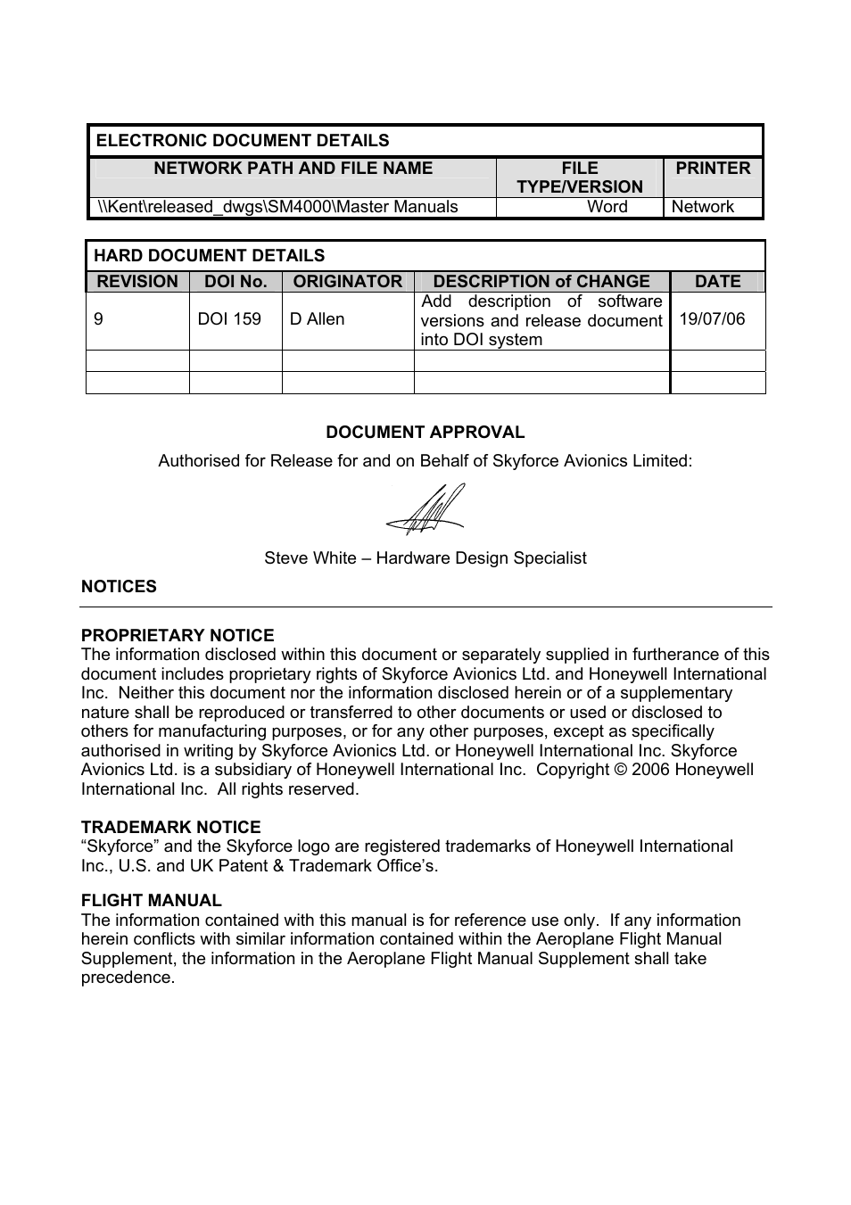 BendixKing SKYMAP IIIC User Manual | Page 3 / 155