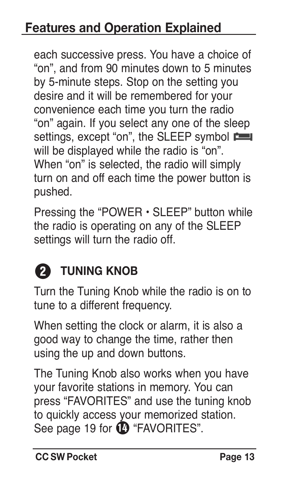 C. Crane SWPR User Manual | Page 13 / 32