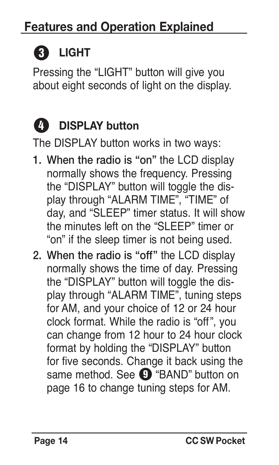 C. Crane SWPR User Manual | Page 14 / 32