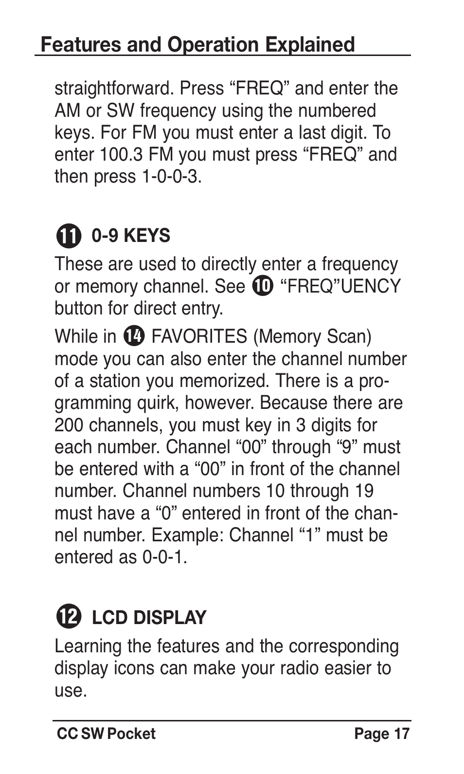 C. Crane SWPR User Manual | Page 17 / 32