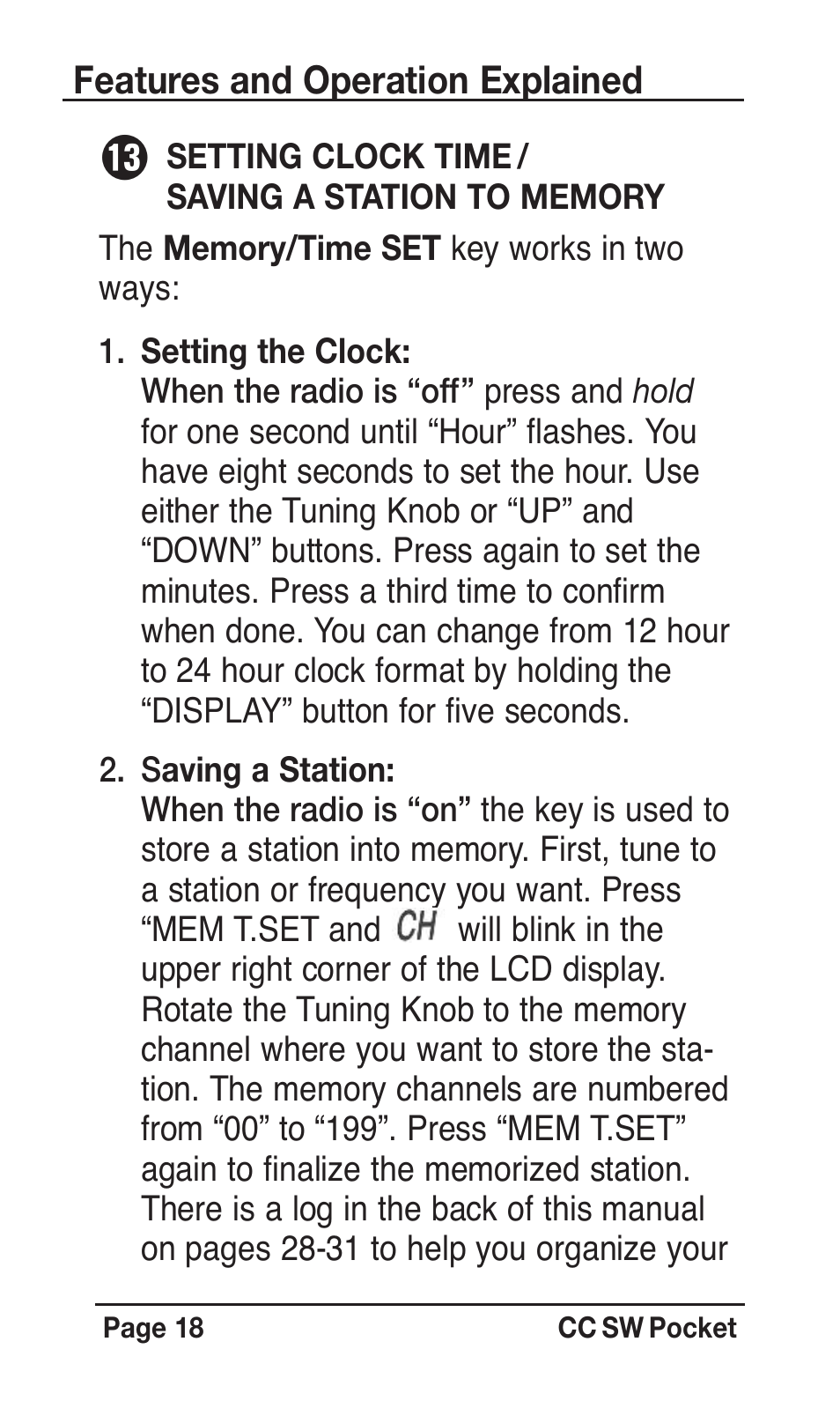 C. Crane SWPR User Manual | Page 18 / 32
