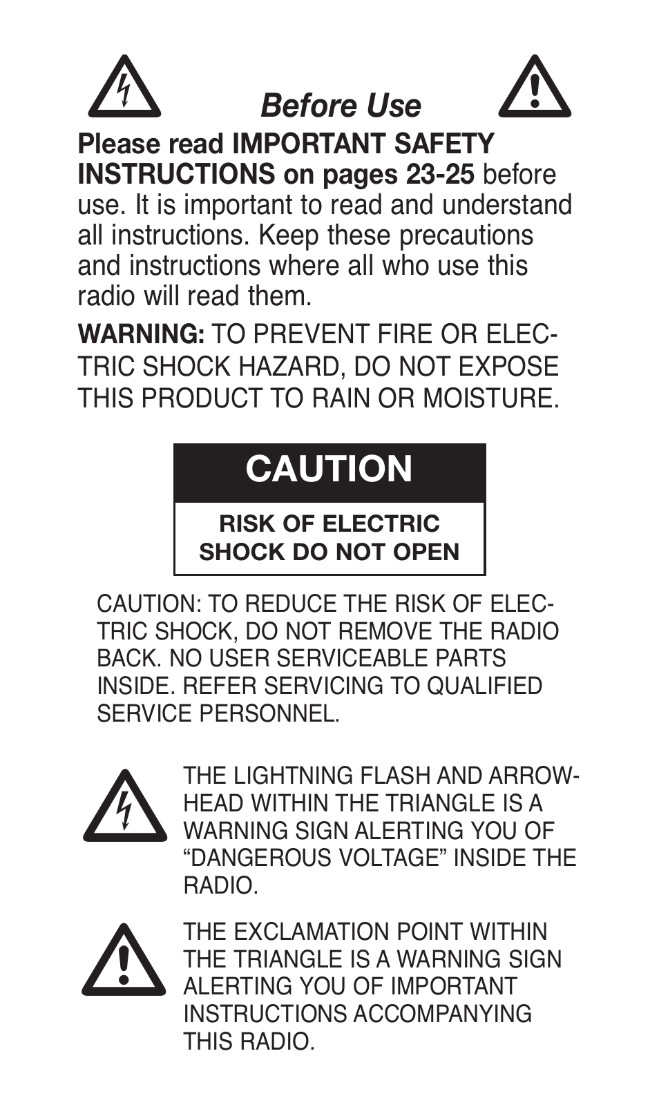 C. Crane SWPR User Manual | Page 2 / 32