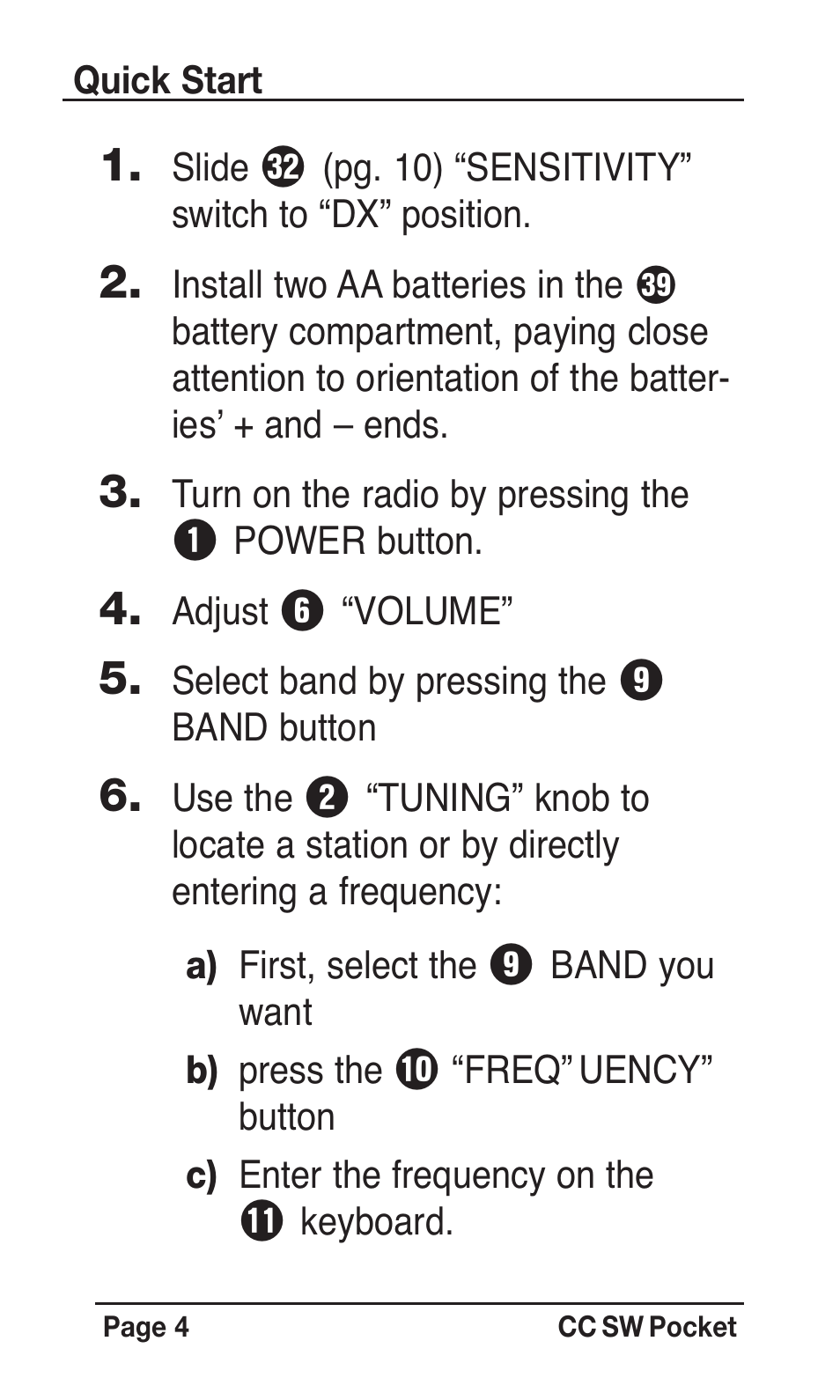 C. Crane SWPR User Manual | Page 4 / 32