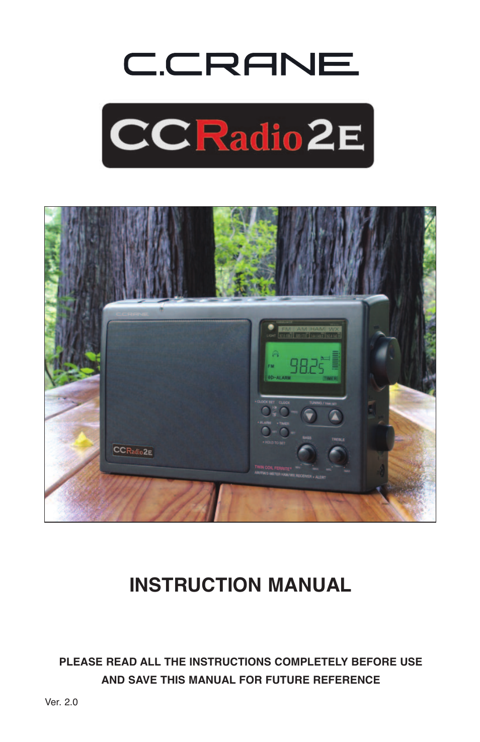 C. Crane CC2TER User Manual | 32 pages