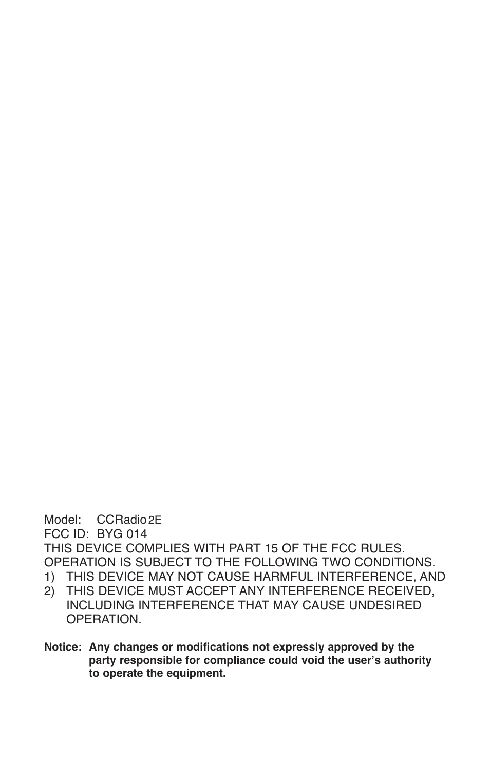 C. Crane CC2TER User Manual | Page 32 / 32