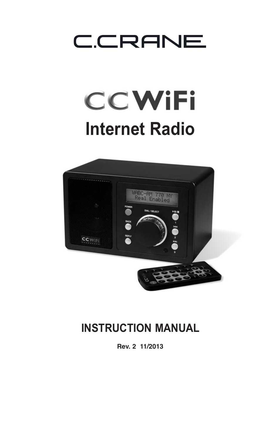 C. Crane CWFR User Manual | 48 pages