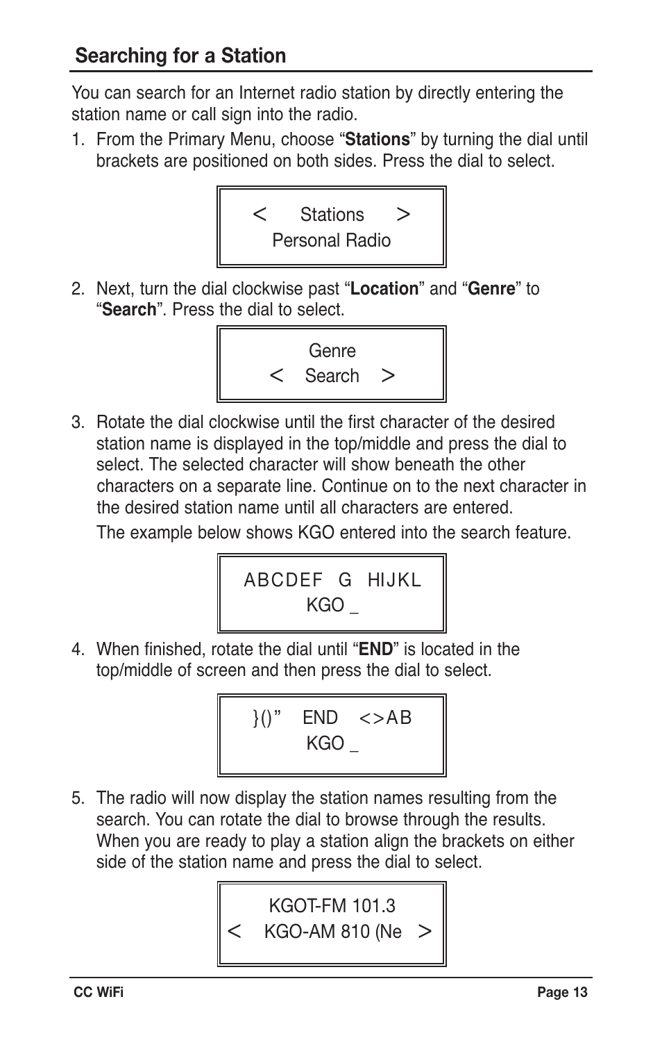 C. Crane CWFR User Manual | Page 13 / 48