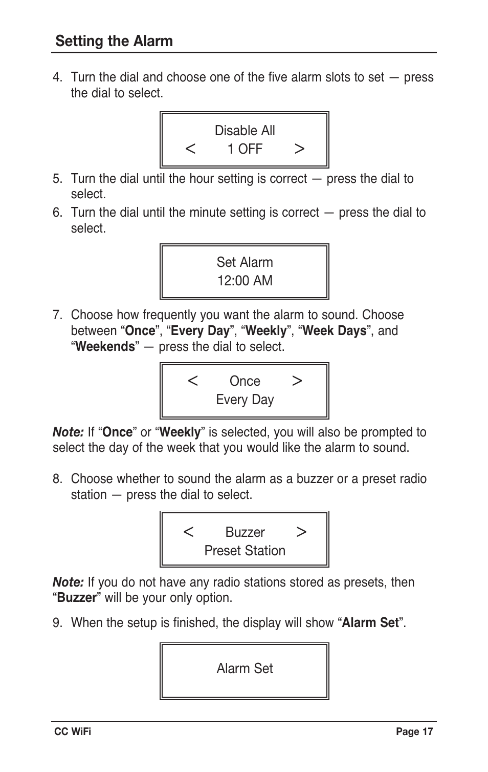 C. Crane CWFR User Manual | Page 17 / 48